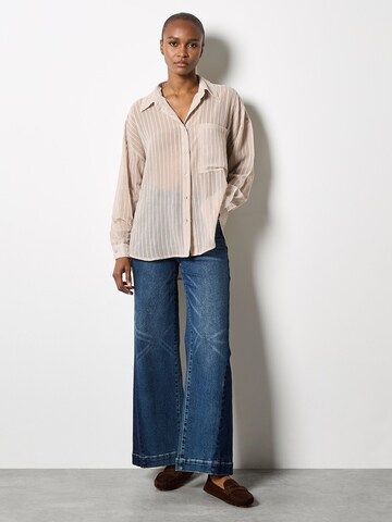 Chemisier ' ' Apricot en gris