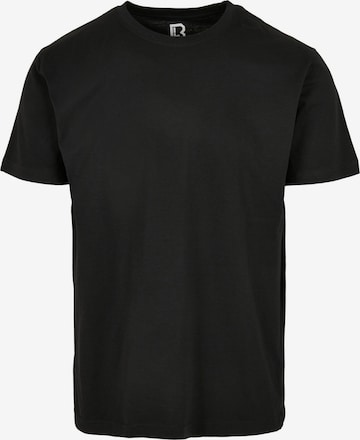Brandit Shirt in Zwart: voorkant