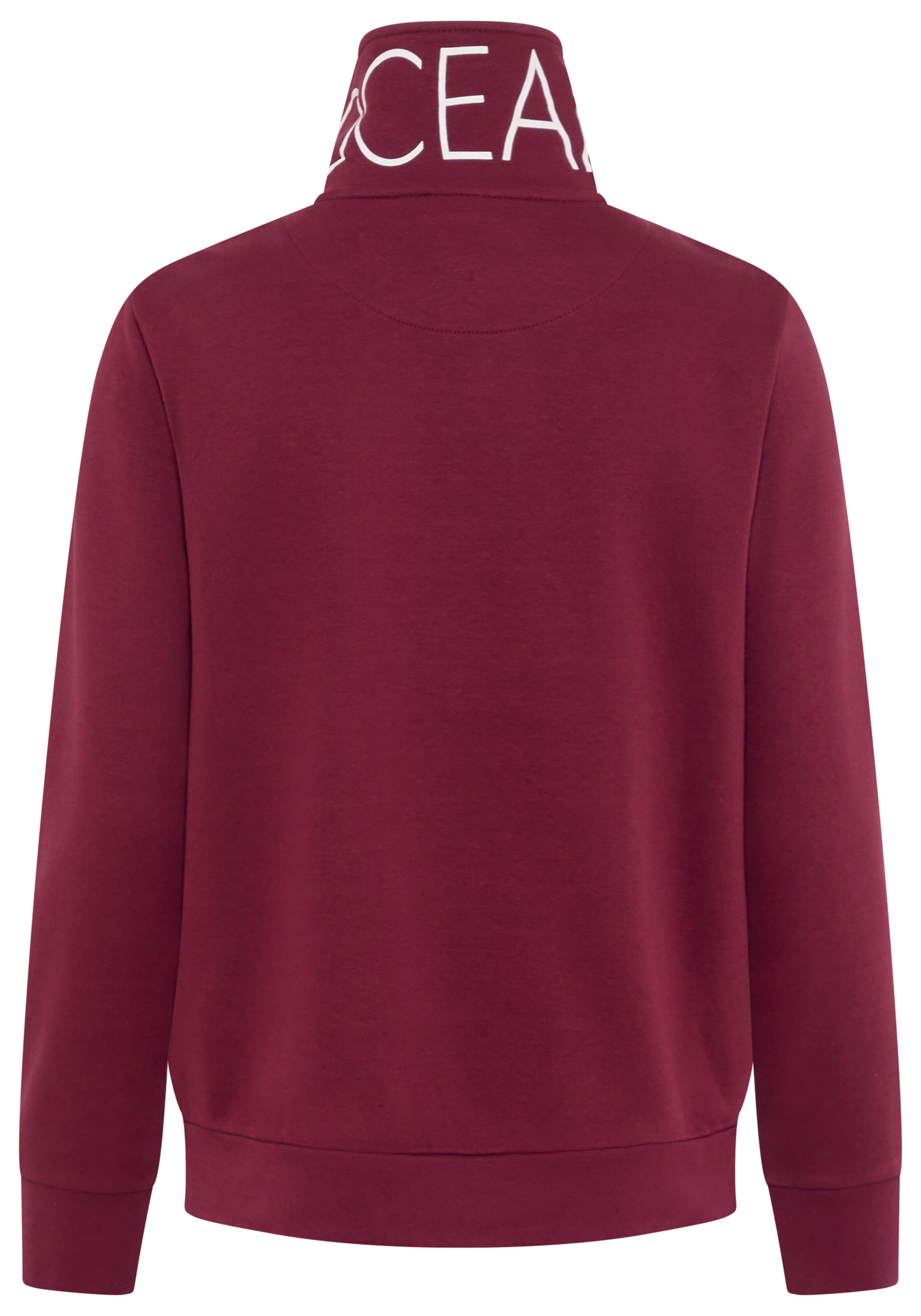 OCEAN SPORTSWEAR Sweatjacke in Rot