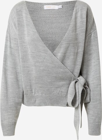 Femme Luxe Sweater 'RENEE' in Grey: front