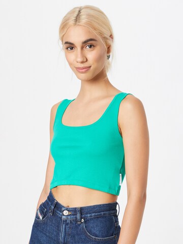 Marc O'Polo DENIM Top in Groen: voorkant