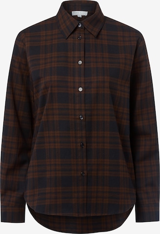 Marie Lund Blouse in Blue: front