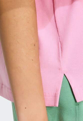 ADIDAS SPORTSWEAR Functioneel shirt '3-Stripes Studio' in Roze