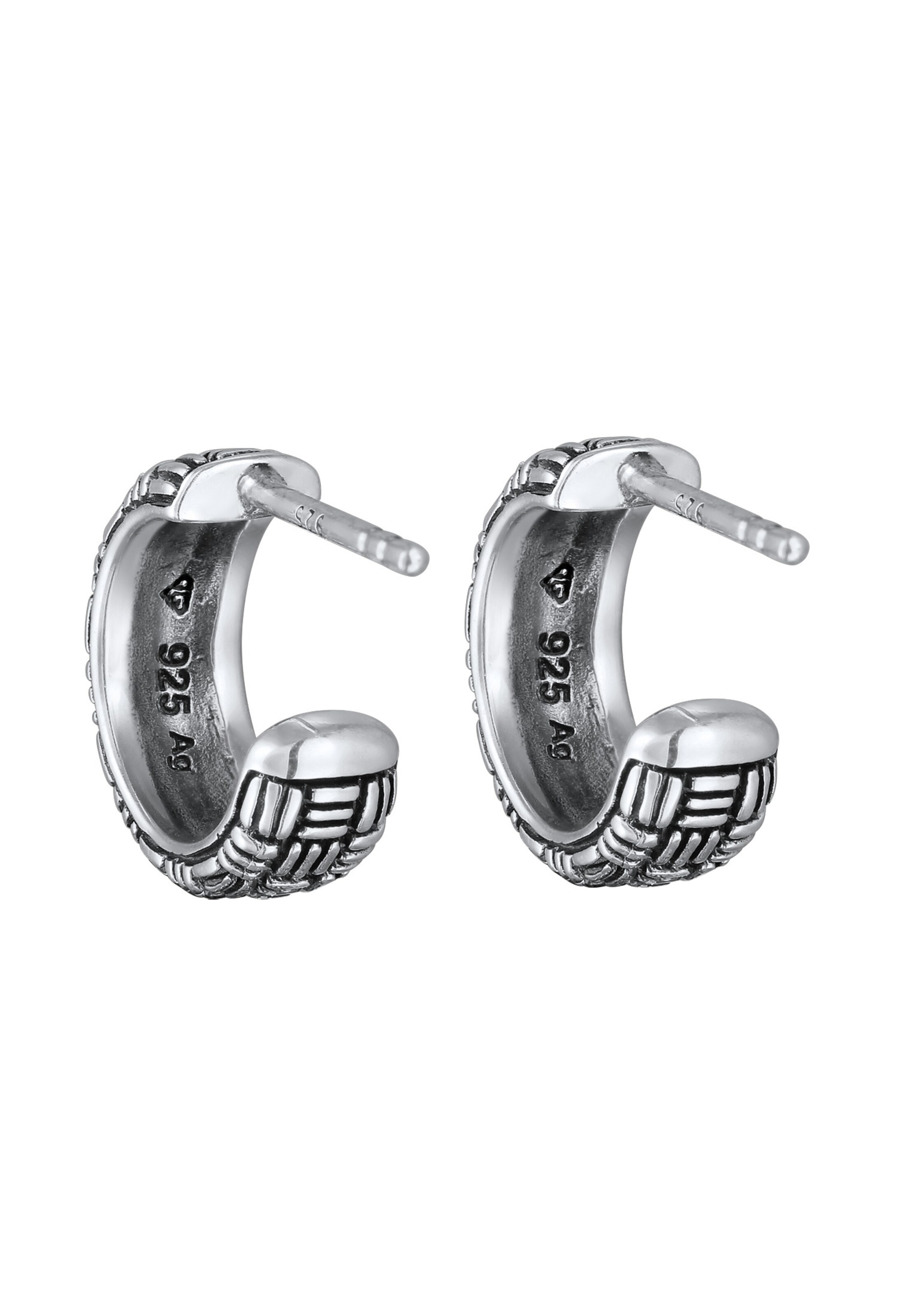 KUZZOI Oorbel in Zilver