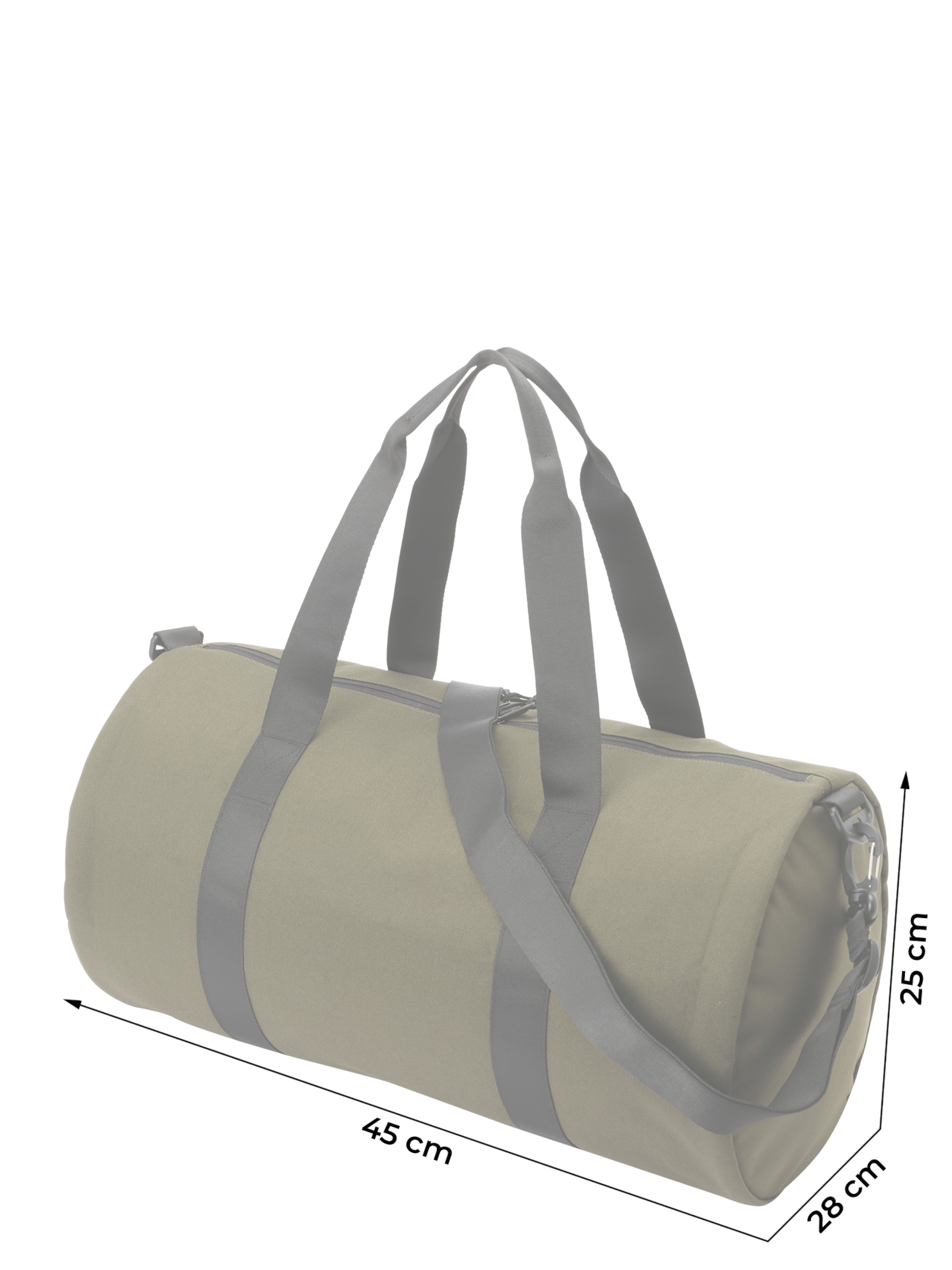Herschel Weekend bag i oliv / svart, Produktvy
