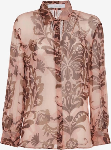 SPACE SIMONA CORSELLINI - Blusa em rosa: frente