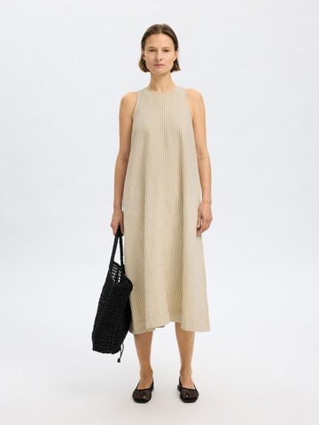 Robe SELECTED en gris : devant