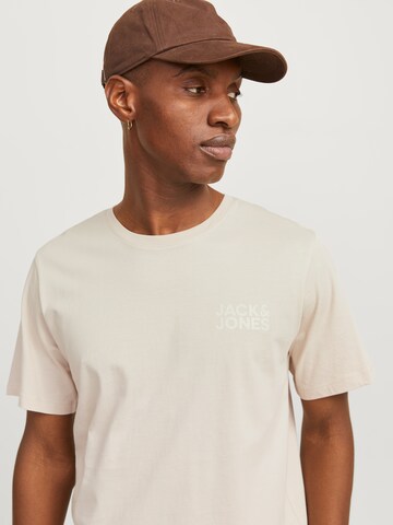 JACK & JONES Футболка в Бежевый