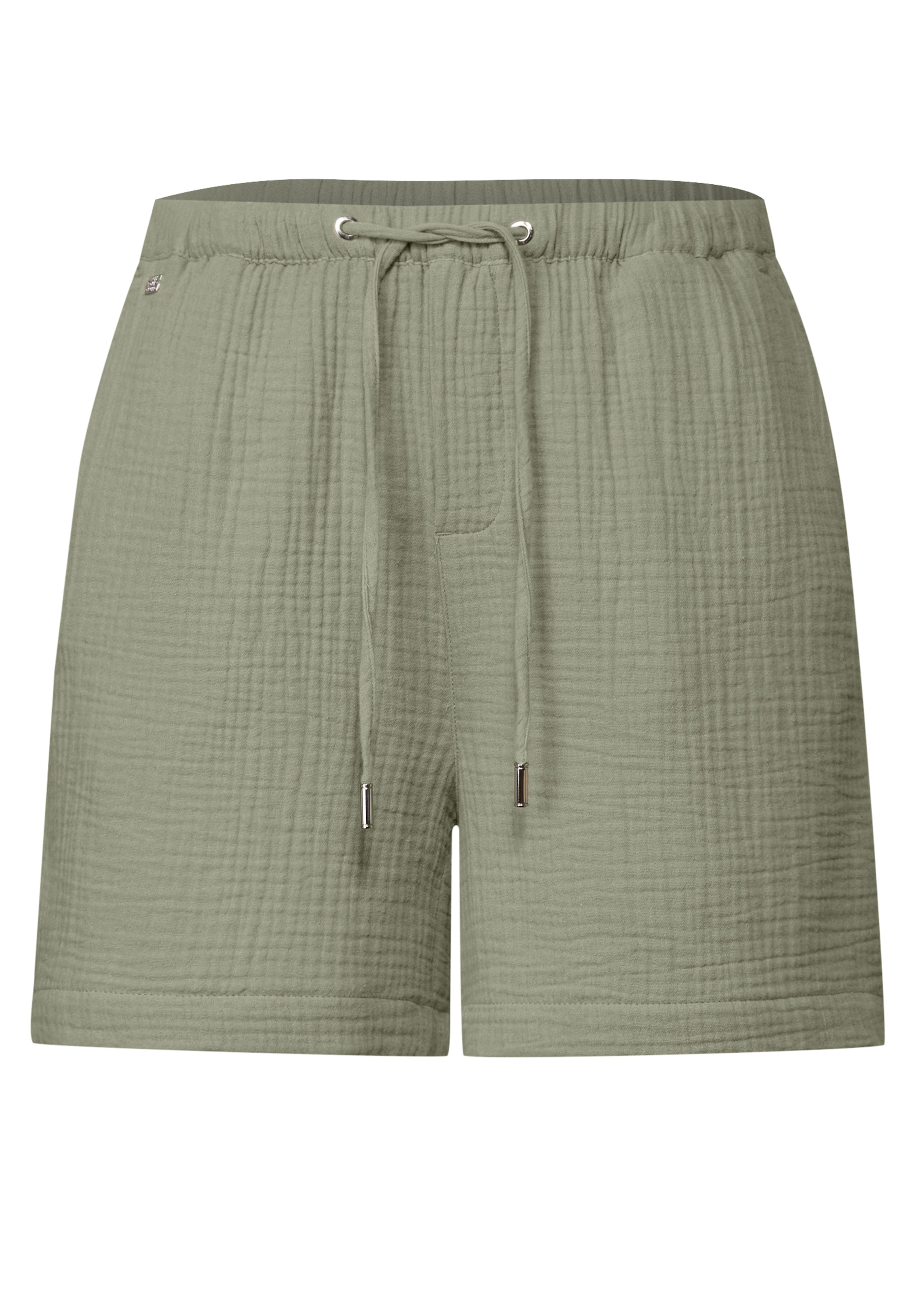 Street One Studio Pants in Green: front