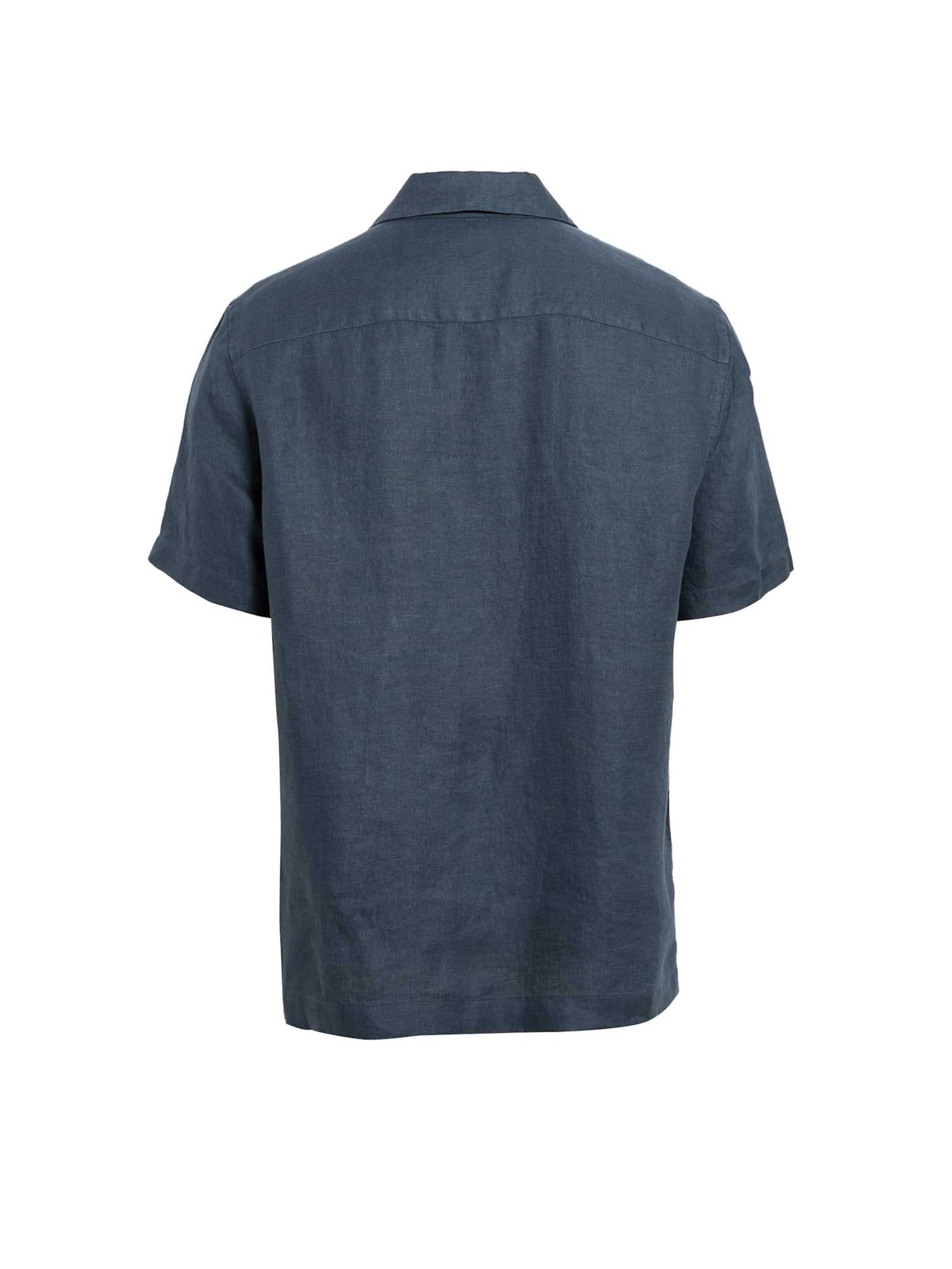 Marks & Spencer Regular fit Button Up Shirt in Blue