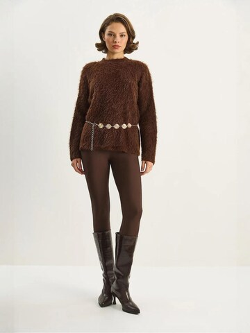 Pull-over 'Pullover' Bianco Lucci en marron