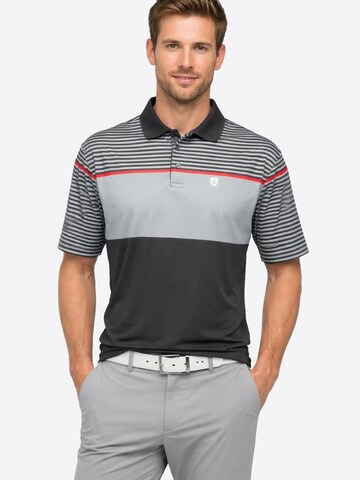 Cocain Underwear Regular fit Functioneel overhemd in Grijs: voorkant