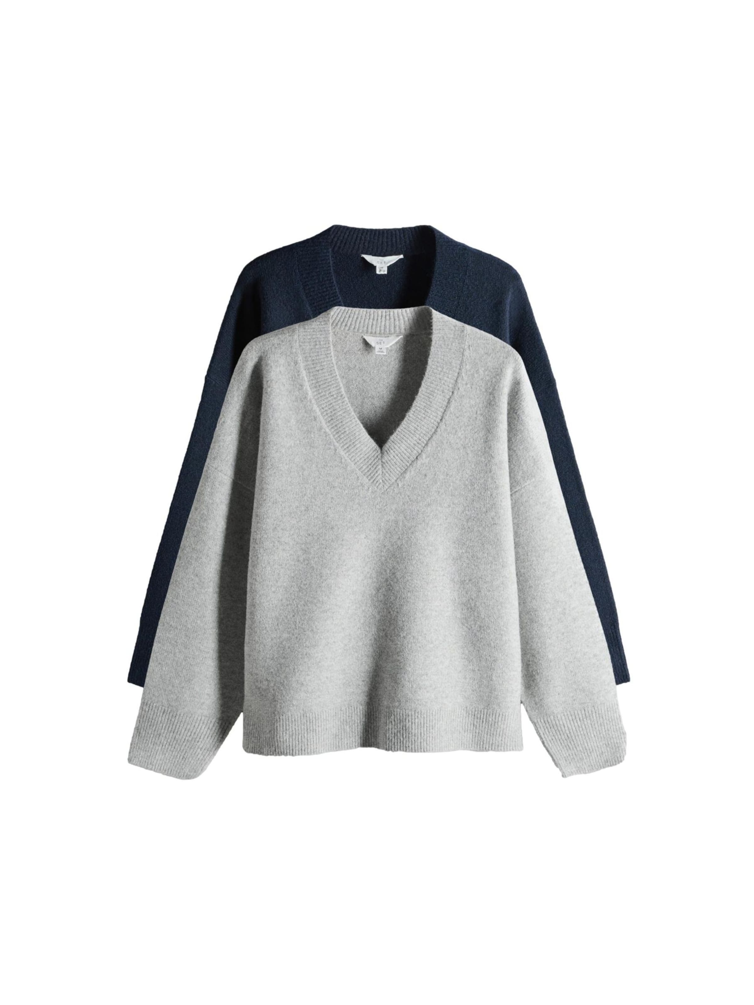 The Set - Jersey en azul: frente