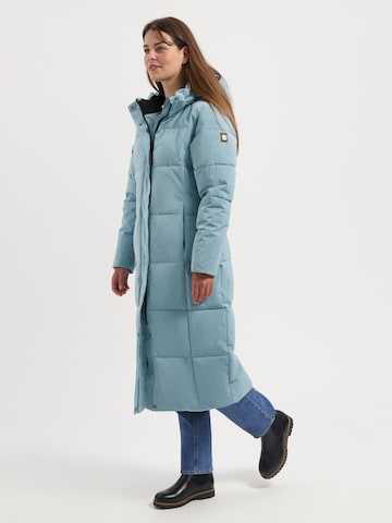 Travelin Wintermantel 'Freya' in Blauw