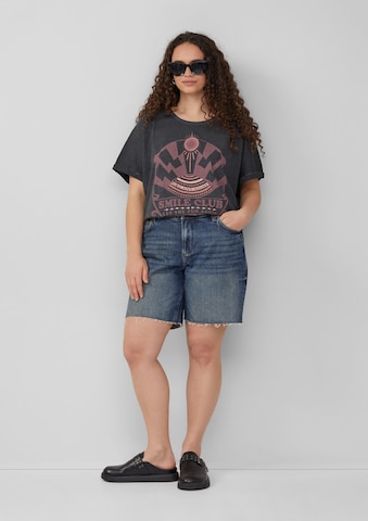QS Shirt in Zwart