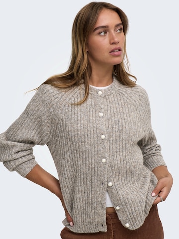 ONLY Knit Cardigan 'ONLKALIBU' in Brown