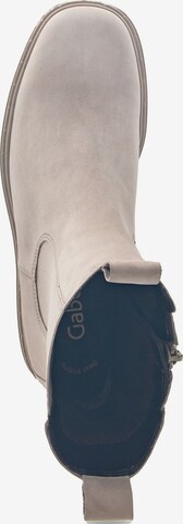 GABOR Chelsea boots in Beige