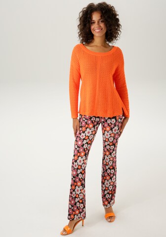 Aniston CASUAL Sweater in Orange