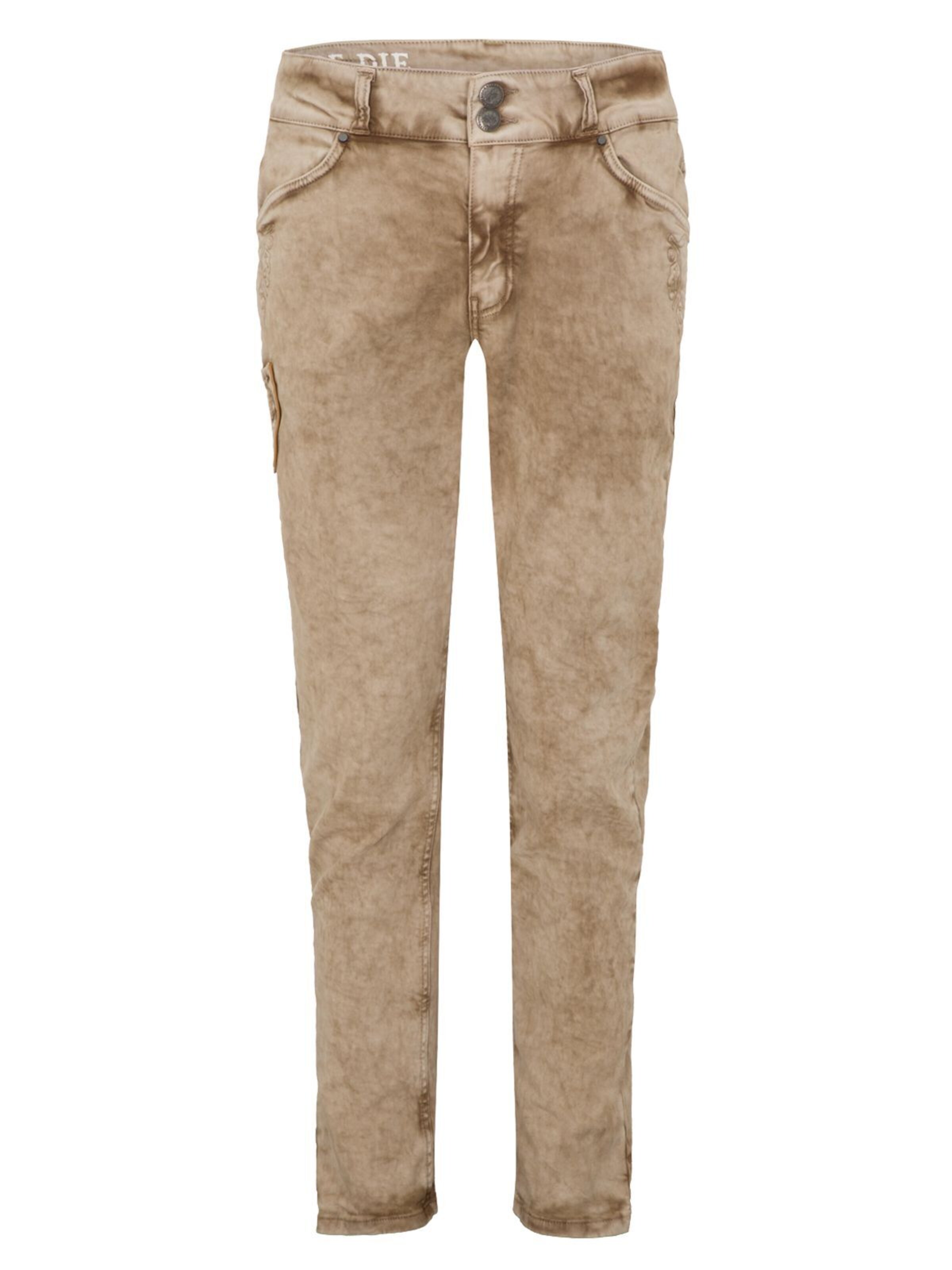 HANGOWEAR Regular Traditional Pants 'HECTOR CLASSIC' in Brown: front