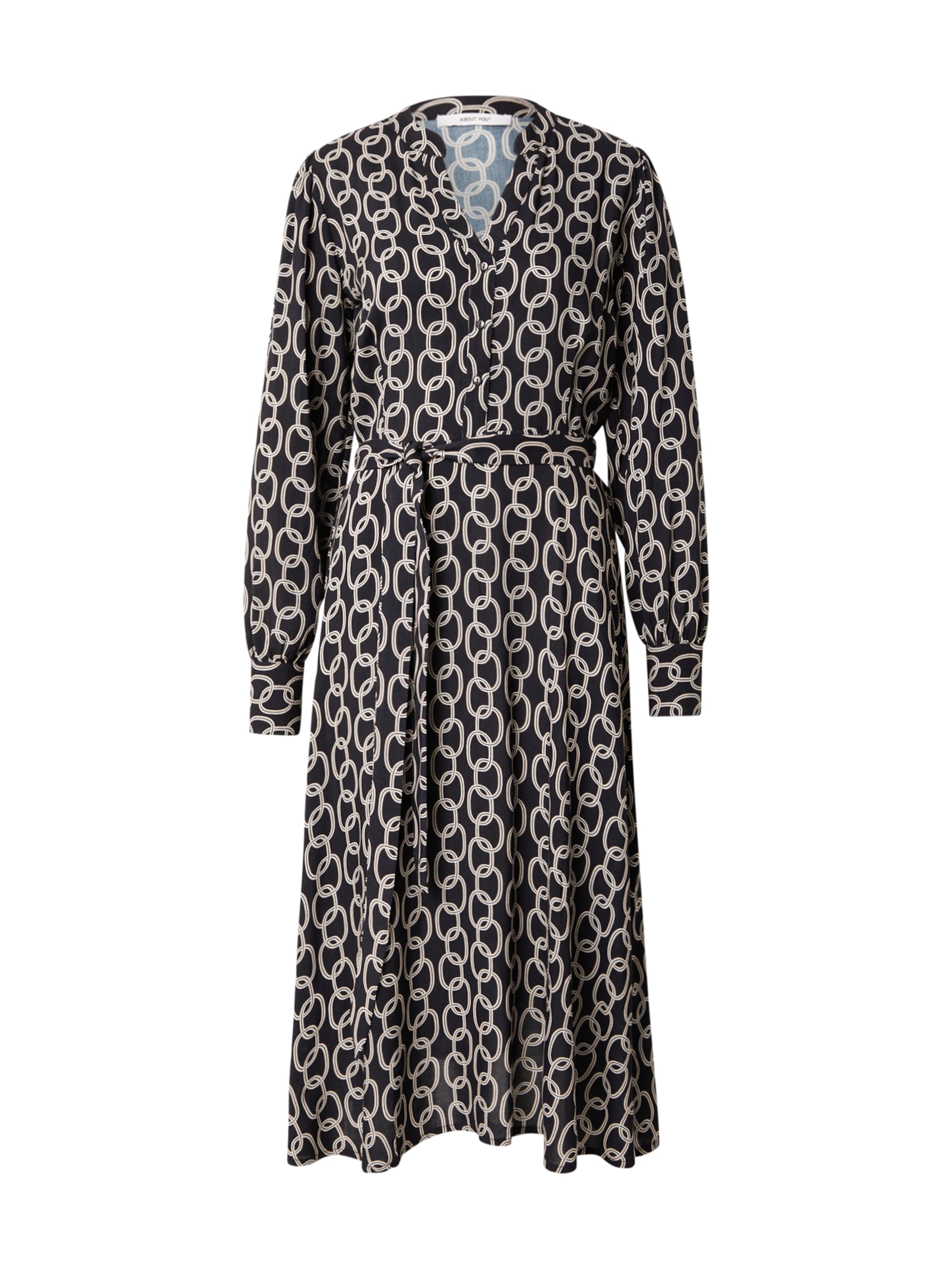 ABOUT YOU Рокля 'Roselyn' в черно: отпред