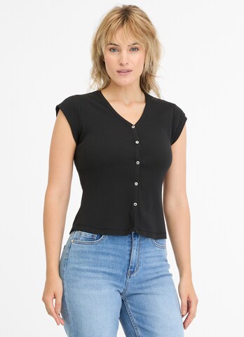Ragwear Shirt in Schwarz: Vorderseite