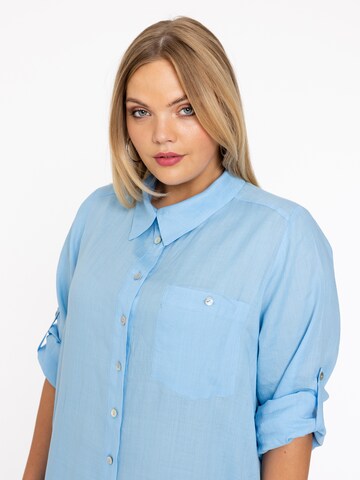 YOEK Shirt dress in Blue