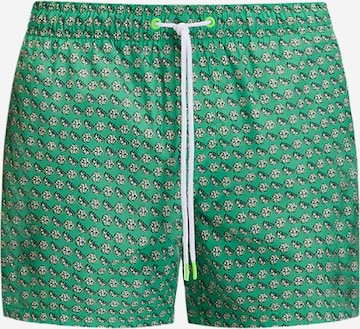 Sundek - Calções de banho em verde: frente