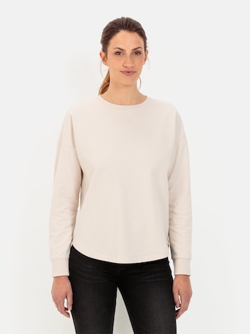 CAMEL ACTIVE Sweatshirt in Beige: front