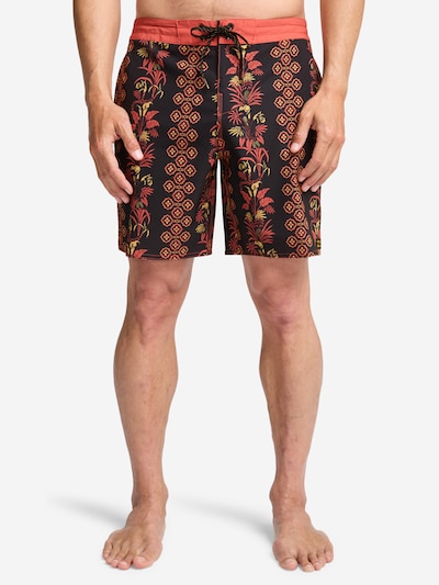 BILLABONG Swimming Trunks 'Good Times' in XXS in yellow gold / Salmon / Black, Item view