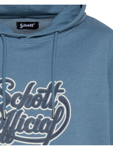 Sweat-shirt Schott NYC en bleu