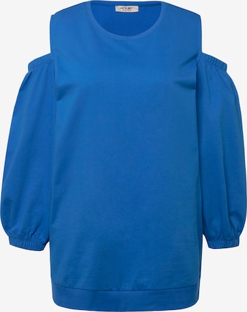 Sweat-shirt Angel of Style en bleu : devant