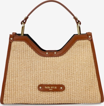 Sacs à main 'La Selvaggia - MADE IN ITALY' SARA BY JG en marron : devant