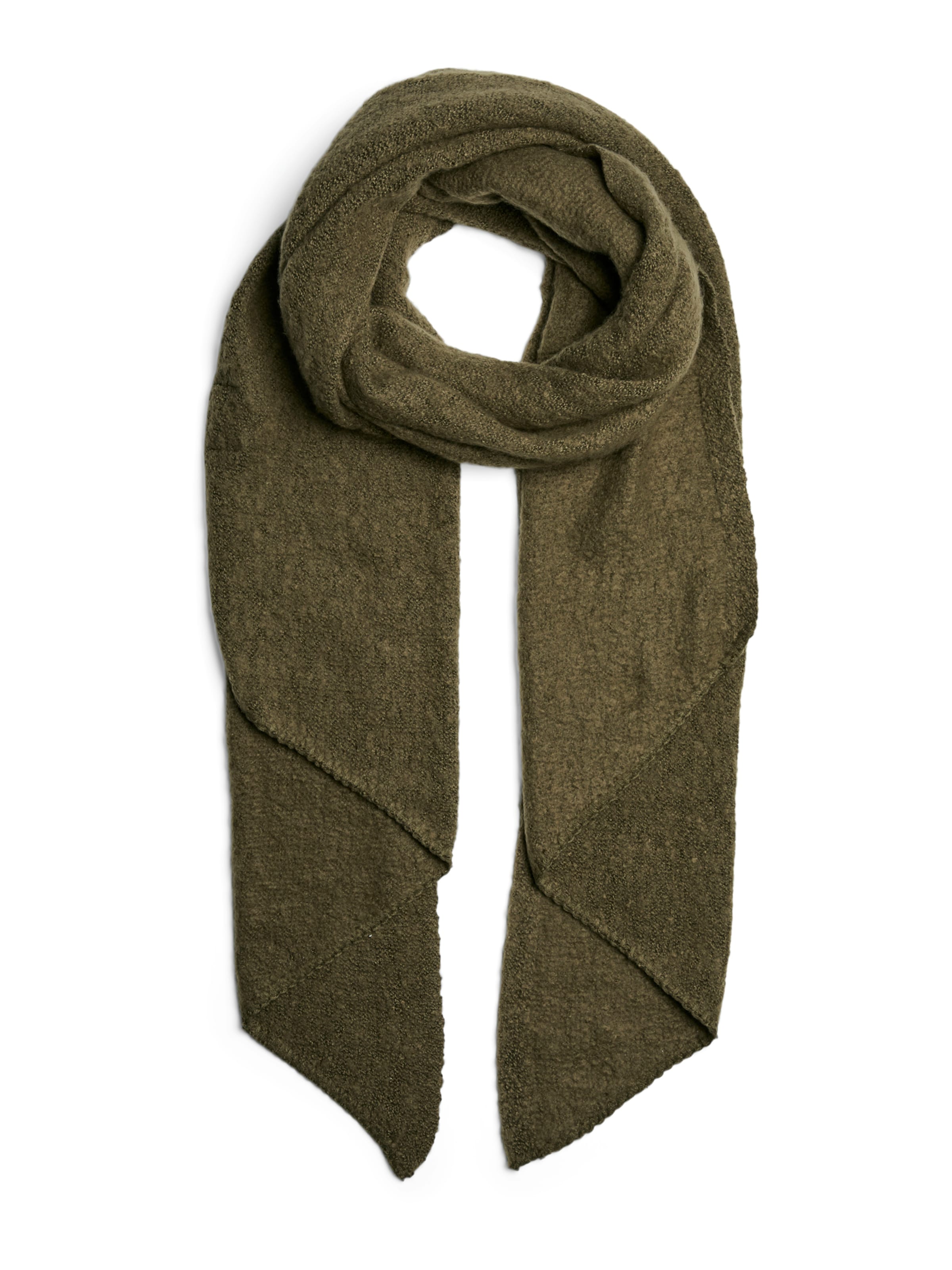 PIECES Scarf &#x27;PCPyron&#x27; in Green: front