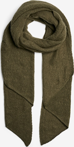 Sciarpa 'PCPyron' di PIECES in verde: frontale