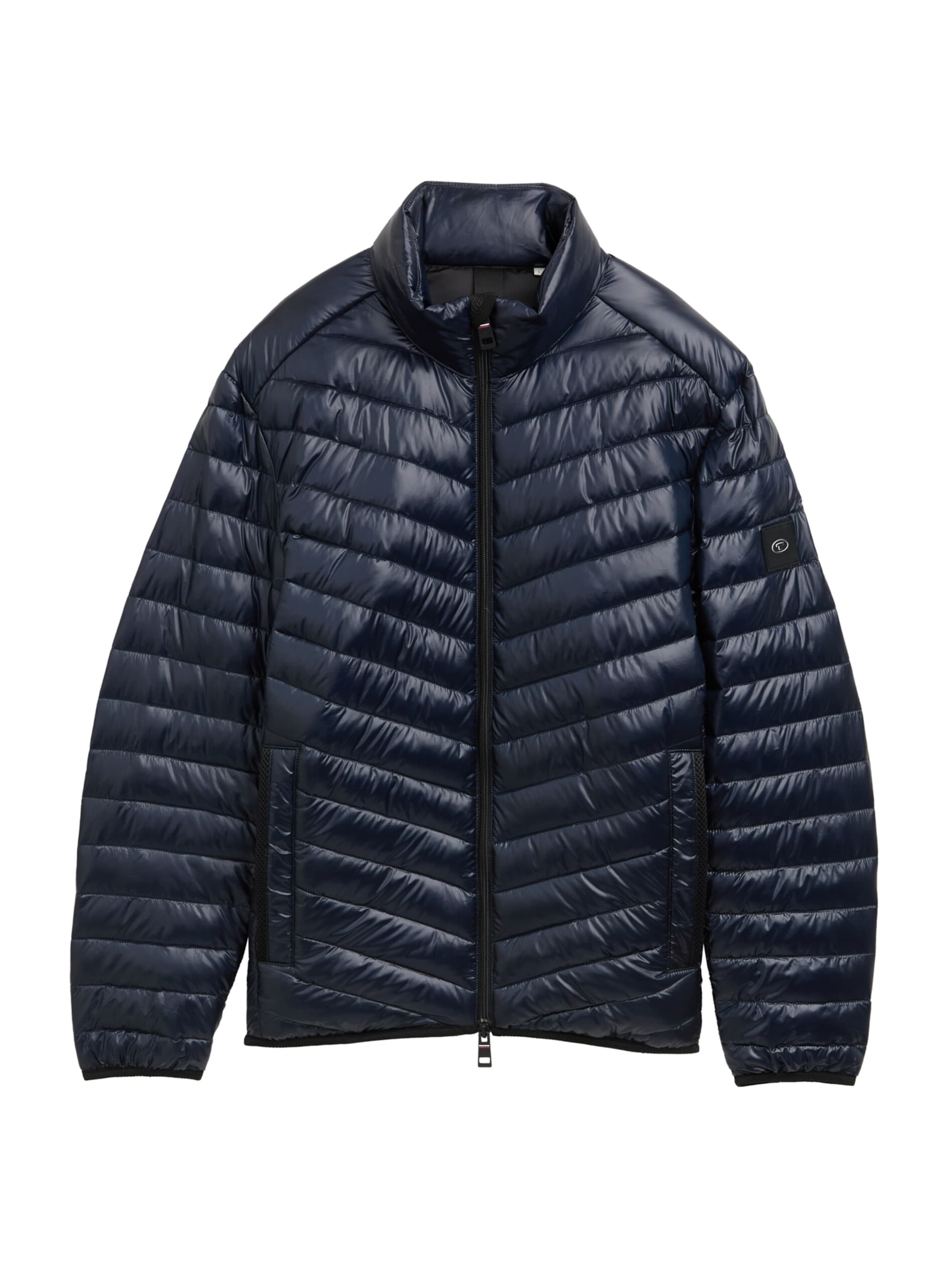 TOM TAILOR Демисезонная куртка в Синий: спереди