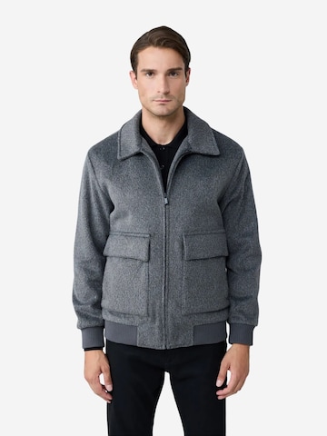Danger Übergangsjacke 'Puffer- und Daunenmäntel'‌‌‌‌‌‌‌ in Grau