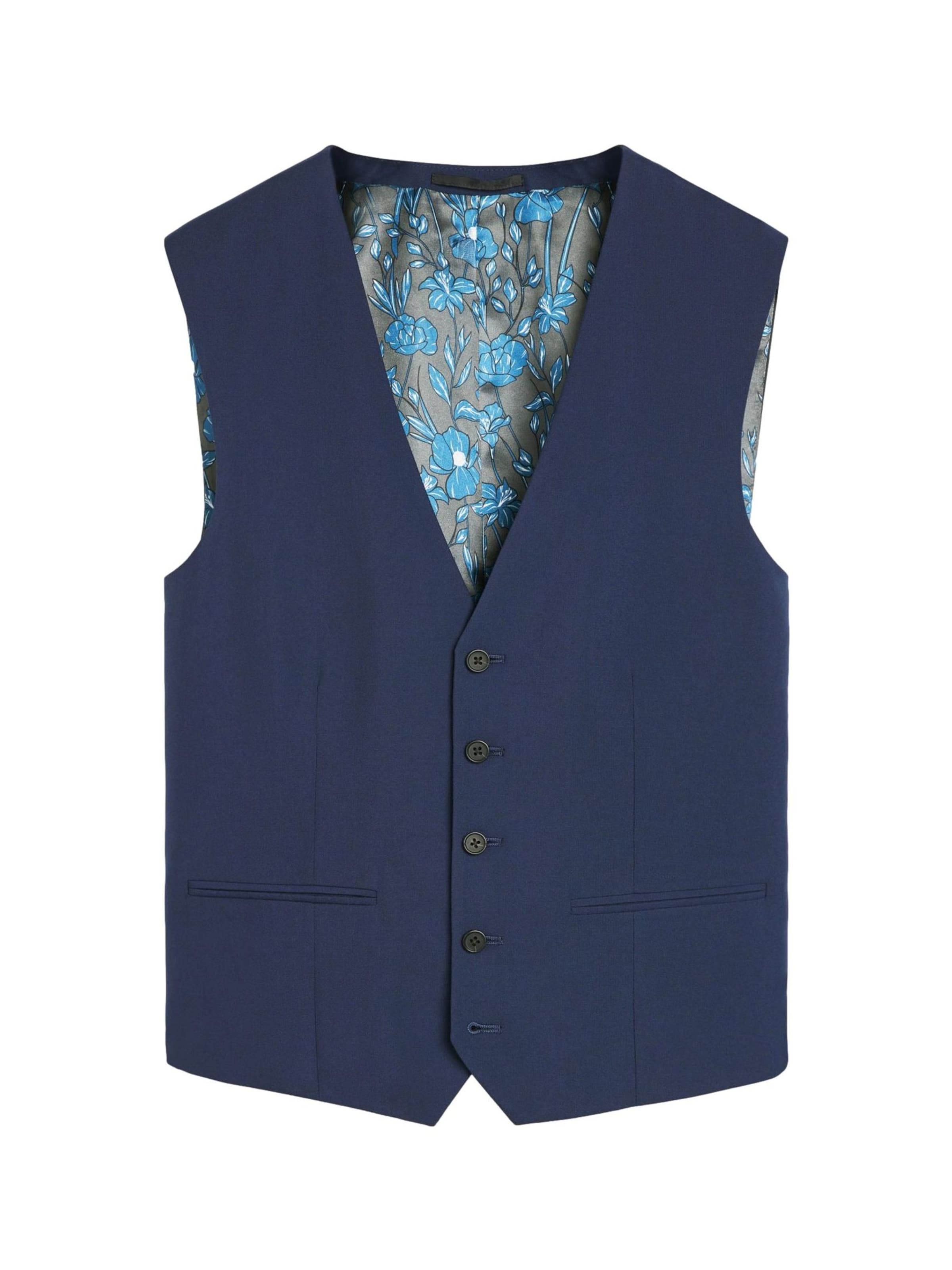 Next Gilet in Blauw: voorkant
