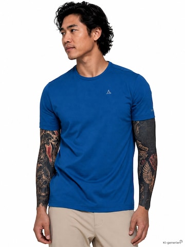 Schöffel Performance Shirt 'Hohberg' in Blue
