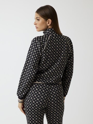 GUESS Zip-Up Hoodie 'Scuba' in Black