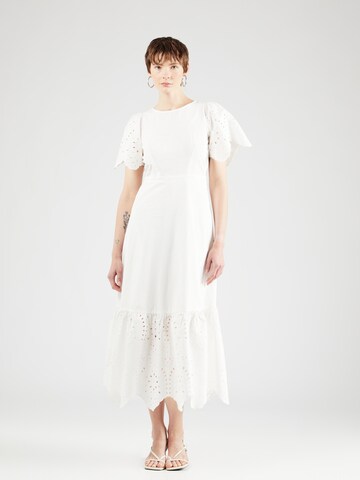 Robe 'KELLI' SELECTED FEMME en blanc : devant