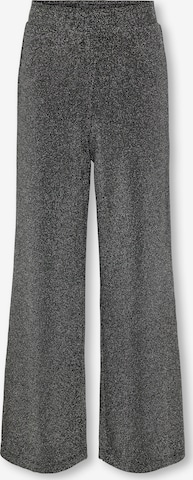 ONLY GIRLS - Pierna ancha Pantalón 'KOGQueen' en negro: frente