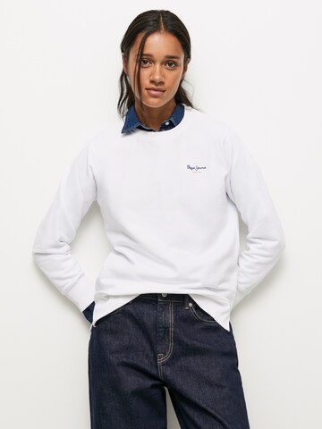 Pepe Jeans Sweatshirt 'Calista' in White: front