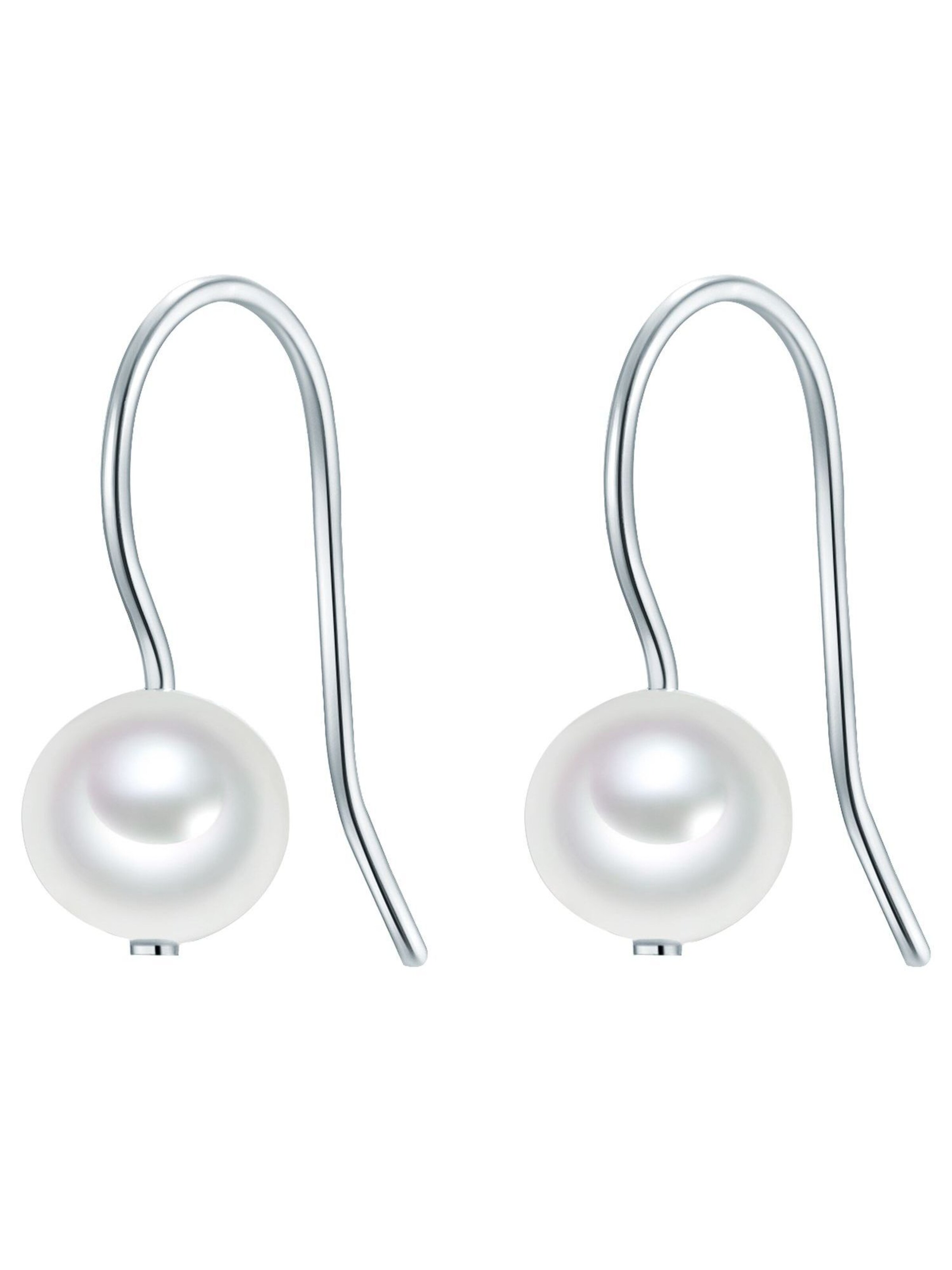 Valero Pearls Oorbellen in Zilver: voorkant