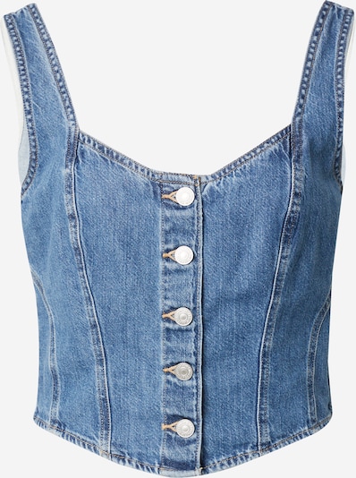 LEVI'S ® Top 'Alani Corset' in de kleur Blauw denim, Productweergave