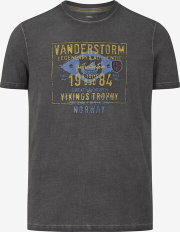 Jan Vanderstorm Shirt ' Eeli ' in Grijs: voorkant