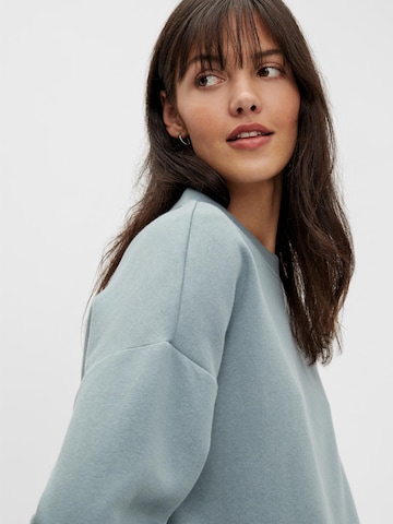 PIECES Sweatshirt 'Chilli' in Blau