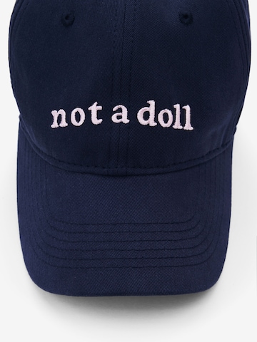 Casquette 'Not a Doll' Desigual en bleu