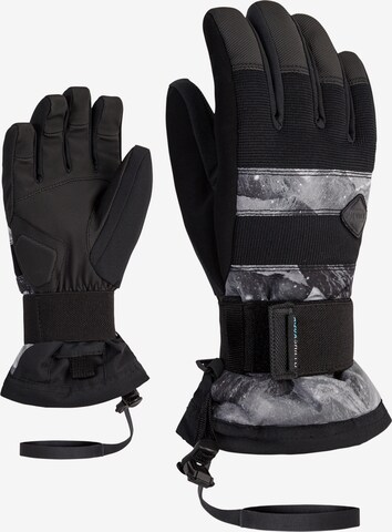 ZIENER Athletic Gloves 'MANU AS(R)' in Grey: front