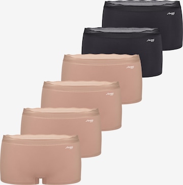 SLOGGI Broekje 'Go Blush' in Zwart: voorkant