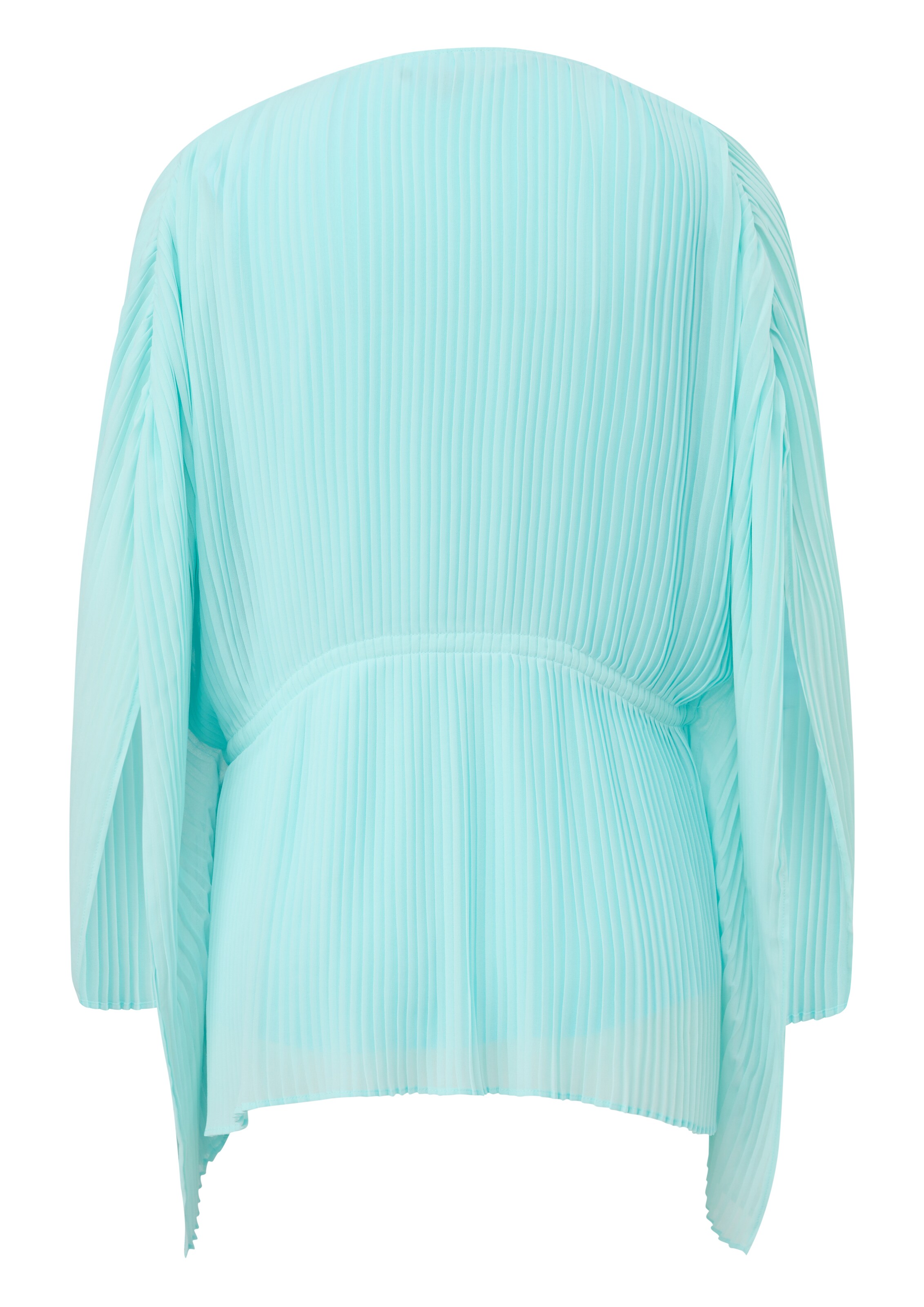 COMMA Blouse in Blauw: terug